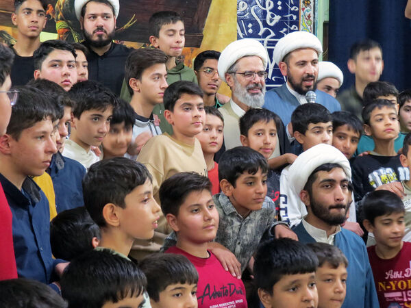 اعتکاف دانش‌آموزان مسجد انقلاب شهرستان بجنورد 