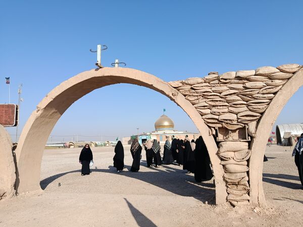 حضور دختران رضویه در اردوی راهیان نور