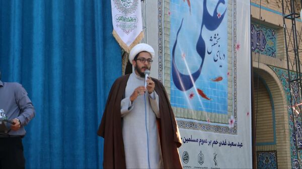 برگزاری جشن سادات غدیری در آستان مقدس امامزاده بی‌بی‌سکینه صفادشت