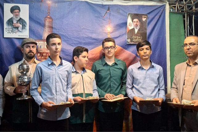 تجلیل از برترین‌های پرورشی مدرسه انصارالمهدی شهرستان قرچک