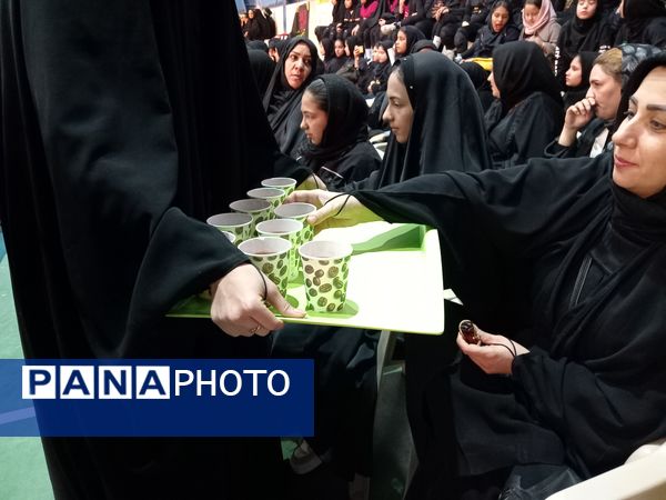 عزاداری دختران ورزشکاران شهر جعفریه به‌مناسبت شهادت حضرت فاطمه زهرا(س) 