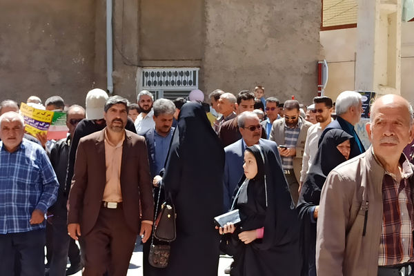 حضور پرشور مردم شهرستان آباده در راهپیمایی روز قدس
