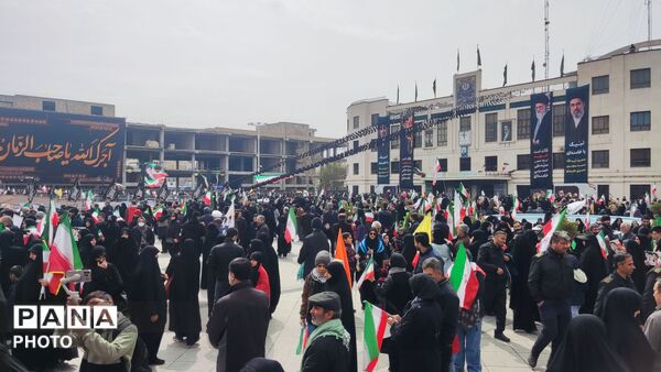  راهپیمایی روز جهانی قدس در مشهد مقدس 