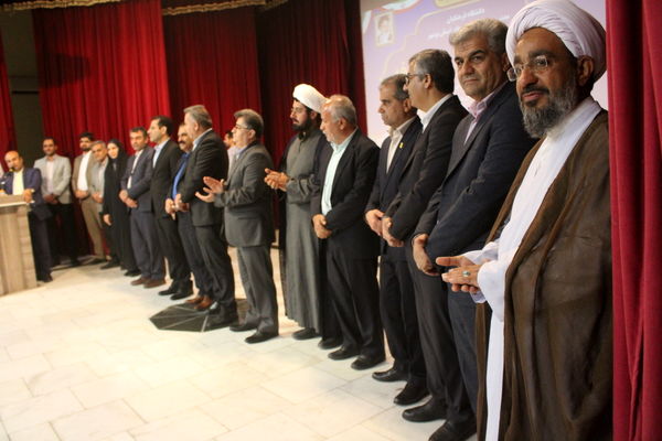 آیین تکریم و معارفه روسای قدیم و جدید دانشگاه فرهنگیان استان بوشهر