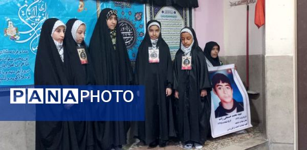 مراسم گرامیداشت یاد و خاطره  شهید محمد حسنعلی‌زاده در آموزشگاه فرشتگان 