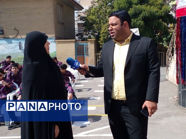 برگزاری جشن جوانه‌ها در دبیرستان حر بن ریاحی