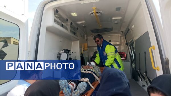 بیست و ششمین مانور زلزله در کمیجان