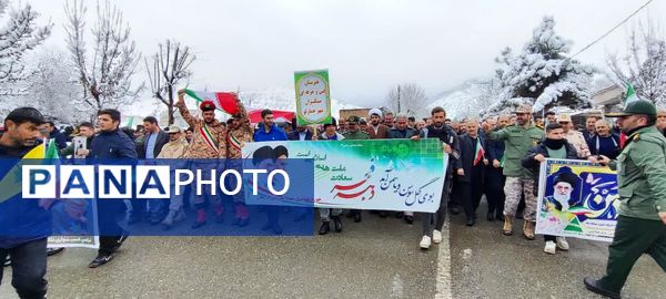 خروش انقلابی مردم شهرستان خداآفرین 