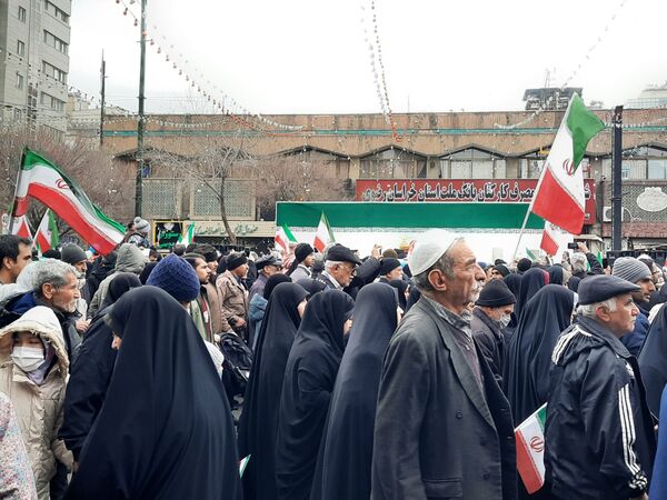  حضور پر شکوه مردم ایران