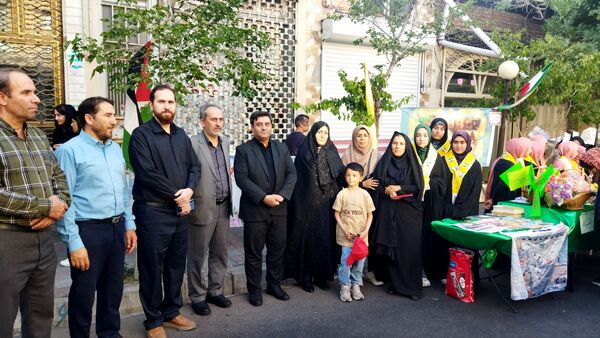 جشن وحدت و ولایت با حضور پرشور دانش‌آموزان اسکو