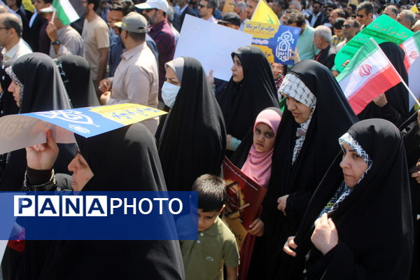 راهپیمایی روز قدس در بوشهر 