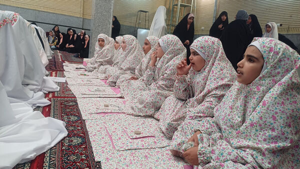 جشن عبادت دانش‌آموزان شهرستان کهک