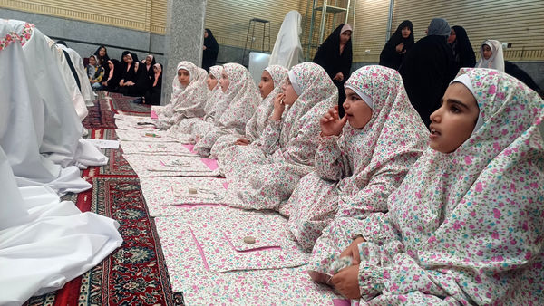 جشن عبادت دانش‌آموزان شهرستان کهک