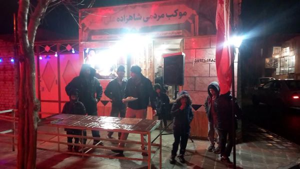 هیأت شاهزاده علی‌اصغری میزبان جشن میلاد دو گوهر آسمانی