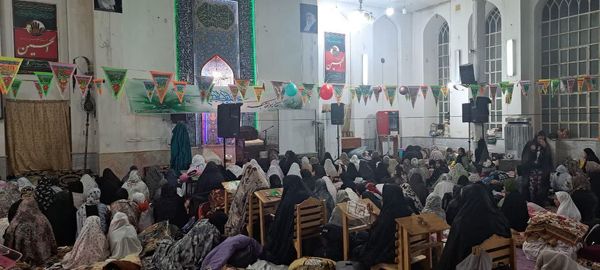 برپایی اعتکاف در مسجد جامع روستای صرم قم