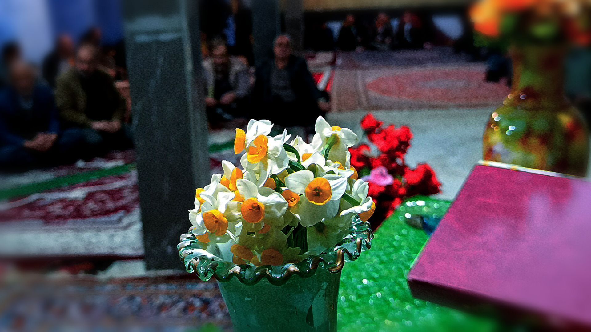 جشن ولادت امام عصر (عج)  در مسجد امام حسین شهر سفیددشت 