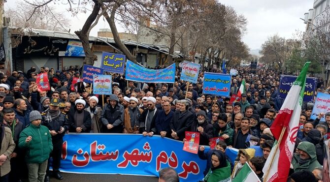 راهپیمایی پرشور روز جهانی قدس در اهر