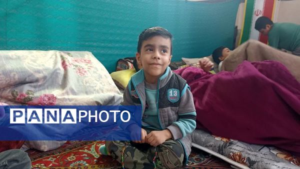 حضور دانش‌آموزان در اعتکاف مسجد امیرالمؤمنین(ع) روستای ایچی