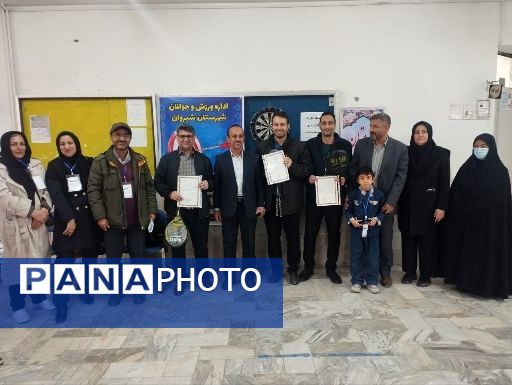 برگزاری مسابقات دارت ویژه کادر اداری آموزش پرورش شهرستان شیروان