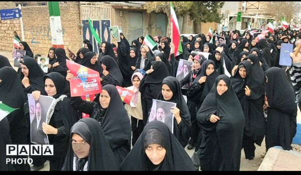 حضور مردم کوهنانی در راهپیمایی روز قدس