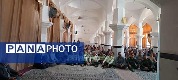 مراسم یادواره شهدای خدمت به‌مناسبت هفته دولت در شهرستان خلیل آباد 