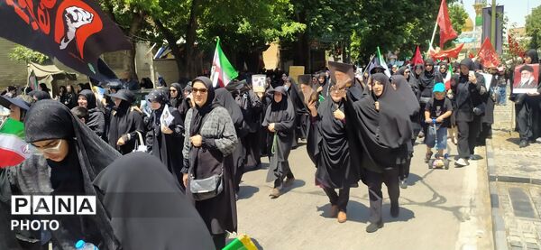 همدان میزبان عزاداران رهبر شهید ایران 