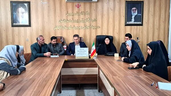 نشست خبری و آموزشی دانش‌آموزان خبرنگار شهرستان گالیکش