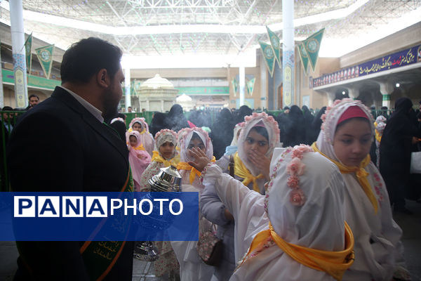 جشن تکلیف 2 هزار نفری دختران سراسر کشور در قم