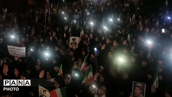 از قلب نیشابور تا وسعت ایران،اجتماع با شکوه مردم جان فدا
