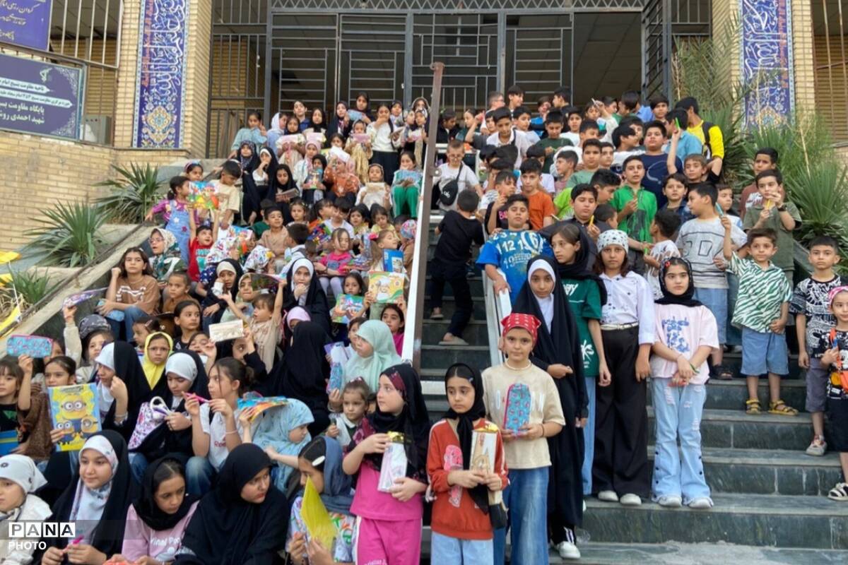  مراسم اختتامیه طرح تابستانه در مسجد جامع شهرک آبشناسان