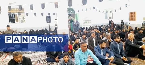 تشییع شهید گمنام در فین