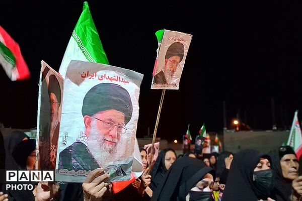 باشت غرق در سوگ و بیعت،وداع با امام و پیمان با رهبر