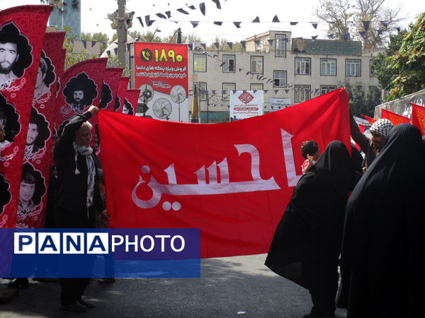 برگزاری مراسم جاماندگان اربعین حسینی در امامزاده حسن (ع) کرج 