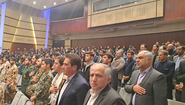 آیین نکوداشت خیر مدرسه ساز عبدالرضا وکیلی با حضور وزیر آموزش و پرورش در نیشابور 