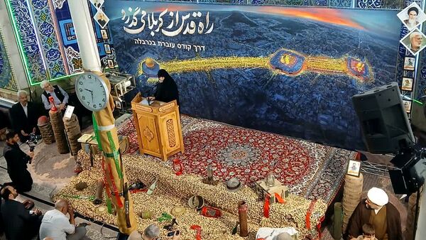 یادواره و افتتاح آستان شهدا در مسیر ایثار