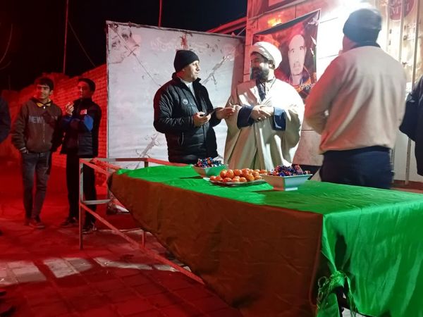 هیأت شاهزاده علی‌اصغری میزبان جشن میلاد دو گوهر آسمانی