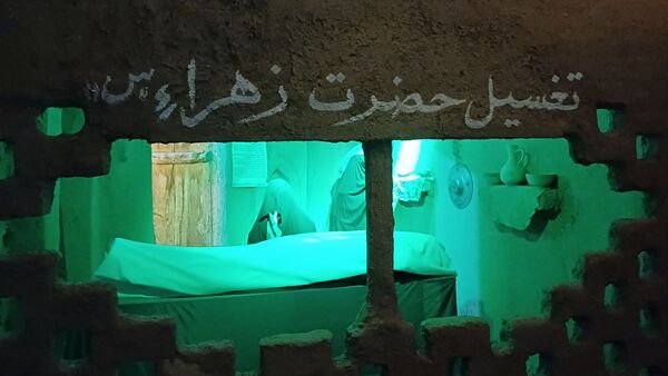 افتتاح دهمین سوگواره فاطمی کوچه‌های بنی‌هاشم همزمان با ایام فاطمیه در شهرستان ورامین