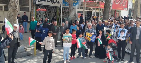 حضور پرشور مردم شهرستان سملقان در راهپیمایی روز قدس