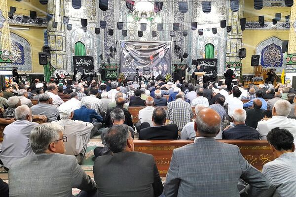 مراسم بزرگداشت شهدای خدمت در شهرستان ورامین 
