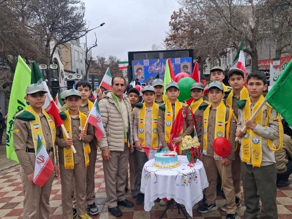 راهپیمایی روز ۲۲بهمن شهرستان بجنورد
