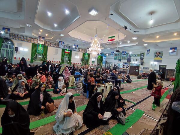 قاب پانا میزبان جشن ولادت امام زمان(عج) در مسجد خاتم پیامبران 