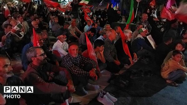 شکوه دلدادگی؛ موج جمعیت در اجتماع ۱۷۲ نیشابور