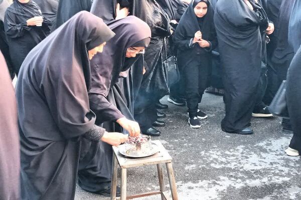 اجتماع عزادارن و سوگواران امام رضا ( ع) در شهرستان باشت