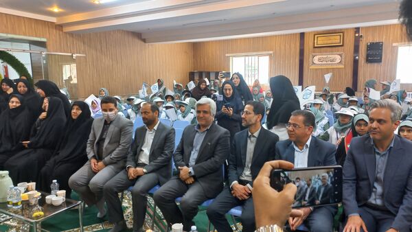 آئین افتتاحیه برنامه سفیران سلامت دانش آموزی استان خراسان رضوی در دبستان شاهد تحقیقی ناحیه ۶