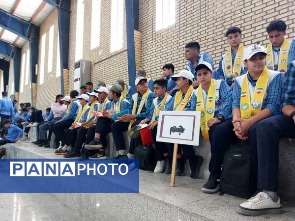 اردوی تمشک پسران شهرستان‌های جنوبی استان بوشهر در کنگان