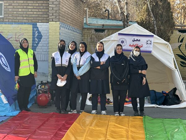 بیست‌وهفتمین مانور سراسری زلزله و ایمنی در اراک