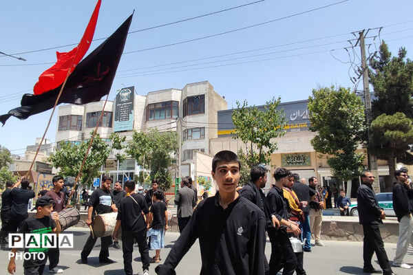 مراسم عزاداری عاشورای حسینی در شهرستان شیروان 