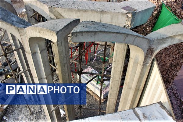 مراسم دومین سالگرد خاکسپاری شهید گمنام آموزشکده فنی دختران قم