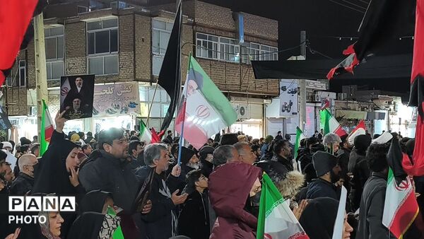  تجمع باشکوه مردم سرخس در راه حفظ ارزش‌ها
