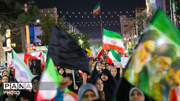 صدمین راهپیمایی مردم فاز یک اندیشه
